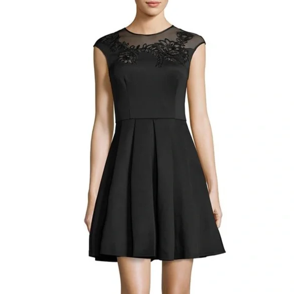 chinese dress ladies Shop Madisnn Metallic Angel Sleeve Knit Skater Dress Black for Women Online